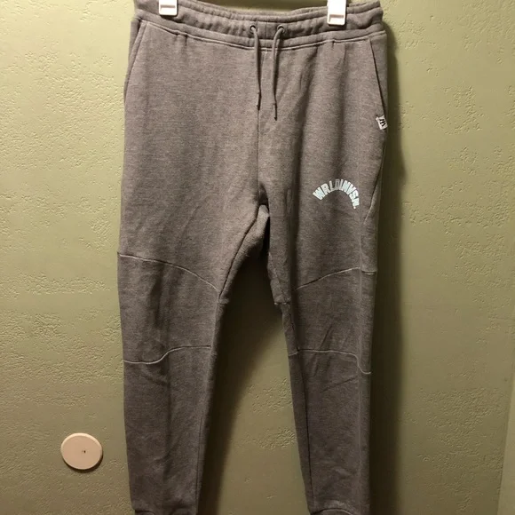 WRLDINVSN 2 pieces Large Gray/Light Blue Hoodie sweatshirt and sweatpants - Picture 7 of 9